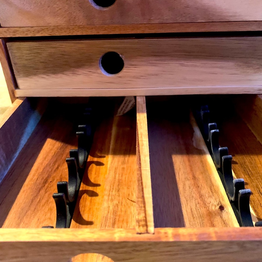 Essential oils or jewelry wooden new  box holder